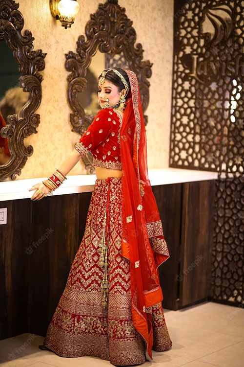 Designer Indian Bridal Lehenga